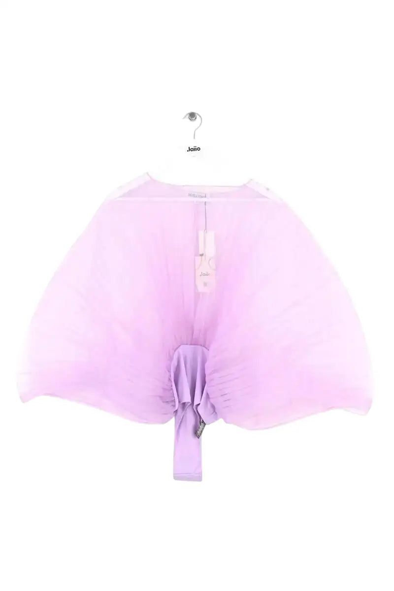 Blouse Andrea Iyamah Violet en Synthétique, taille XL - Seconde Main