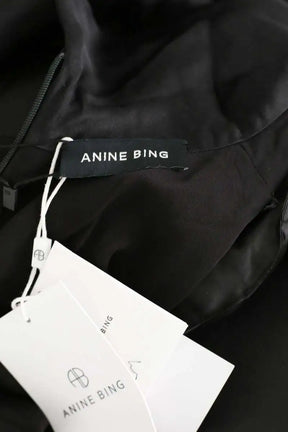 Blouse Anine Bing Noir en Soie
