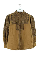 Blouse Antik Batik Kaki en Coton, taille S - Seconde Main