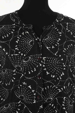Blouse Antik Batik Noir en Coton