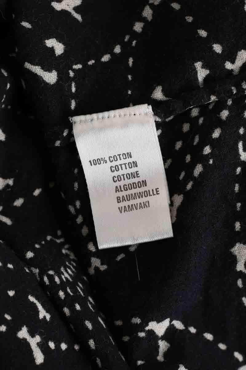 Blouse Antik Batik Noir en Coton