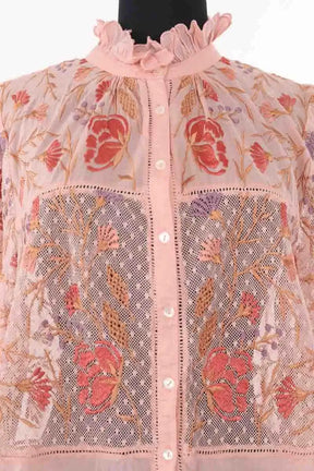 Blouse Antik Batik Rose en Coton
