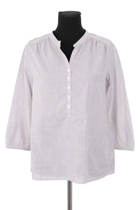 Blouse APC Bleu en Coton, taille S - Seconde Main