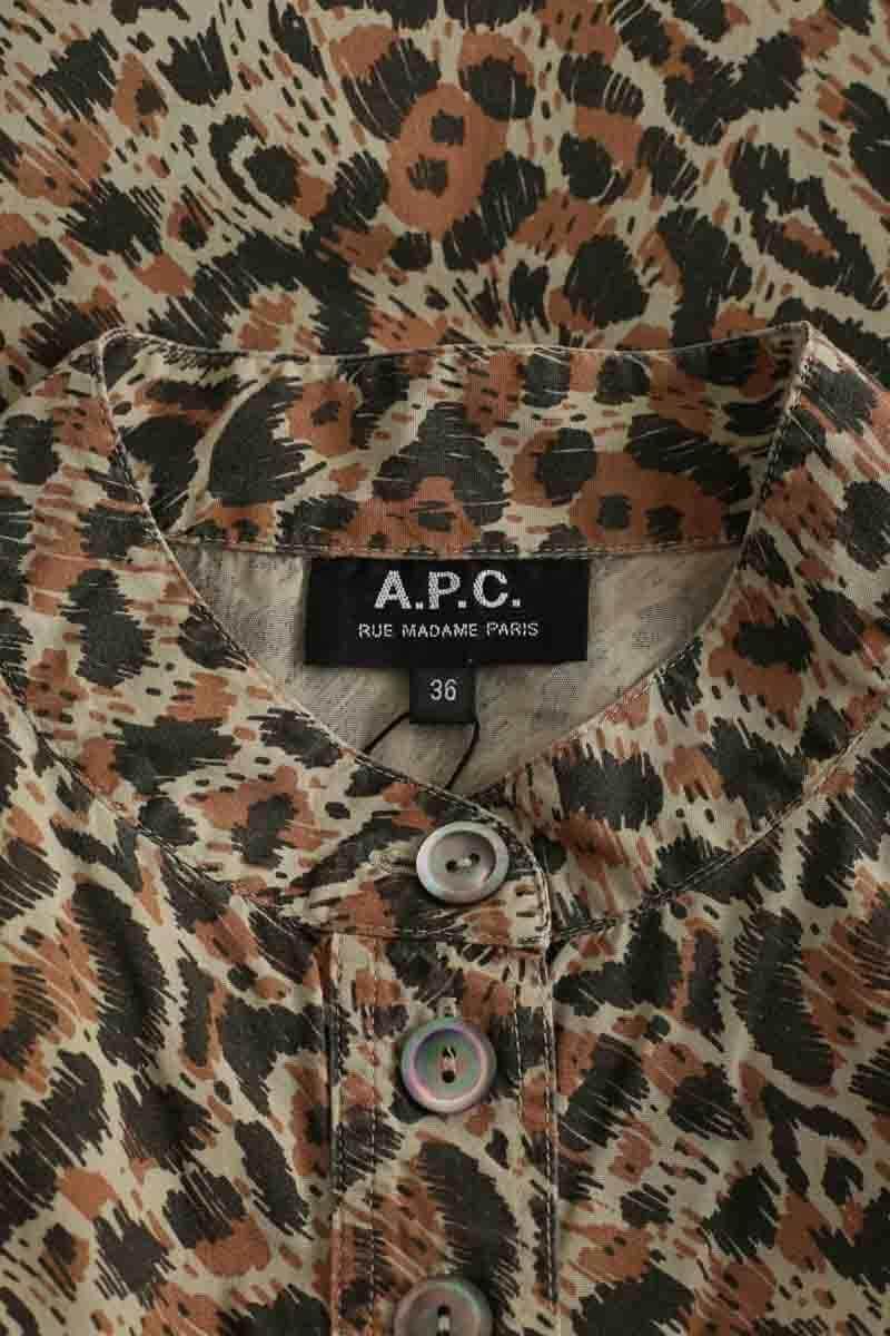 Blouse APC Marron en Coton
