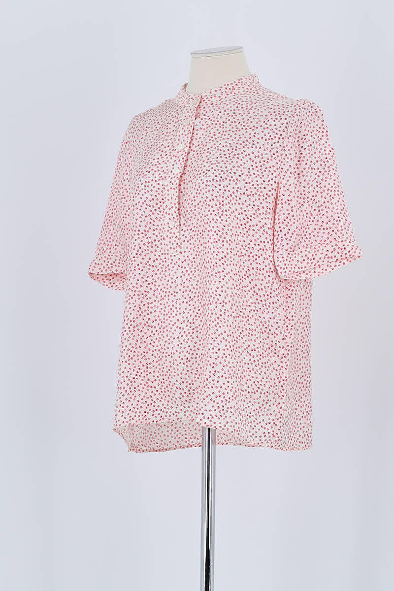Blouse APC Rose en Soie