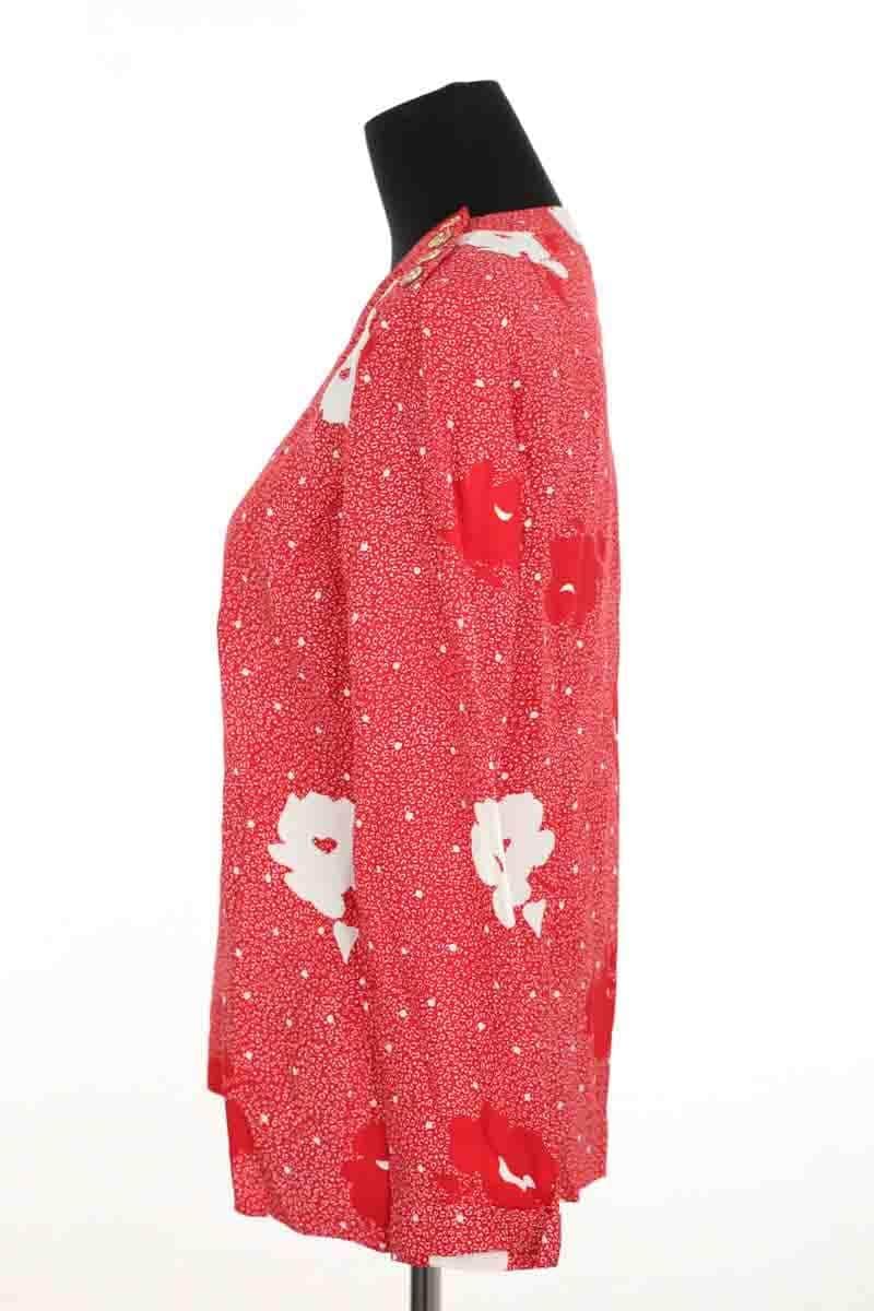 Blouse APC Rouge en Viscose