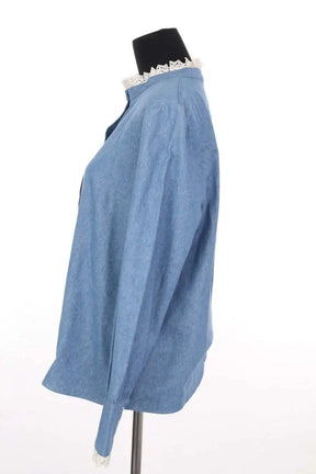 Blouse Balzac Bleu en Coton