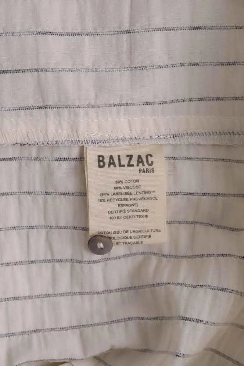 Blouse Balzac Ecru en Coton