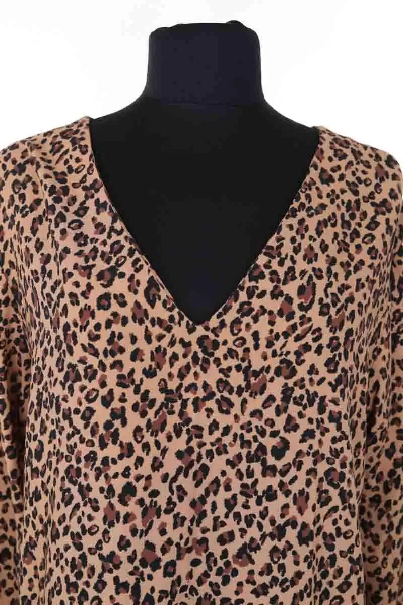 Blouse Balzac Marron en Viscose