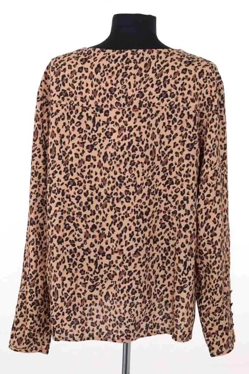 Blouse Balzac Marron en Viscose