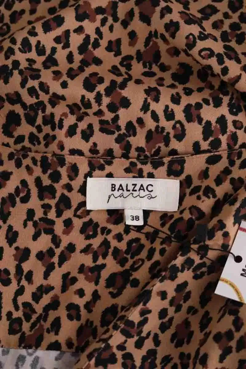 Blouse Balzac Marron en Viscose