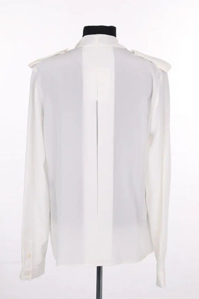 Blouse Barbara Bui Blanc en Soie