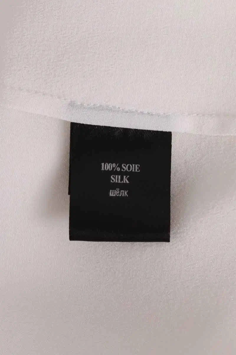Blouse Barbara Bui Blanc en Soie