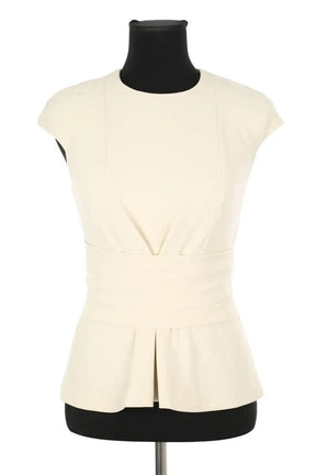 Blouse Bash Beige en Polyester, taille XS - Seconde Main