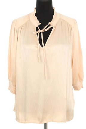 Blouse Ba&Sh Beige en Synthétique, taille M - Seconde Main