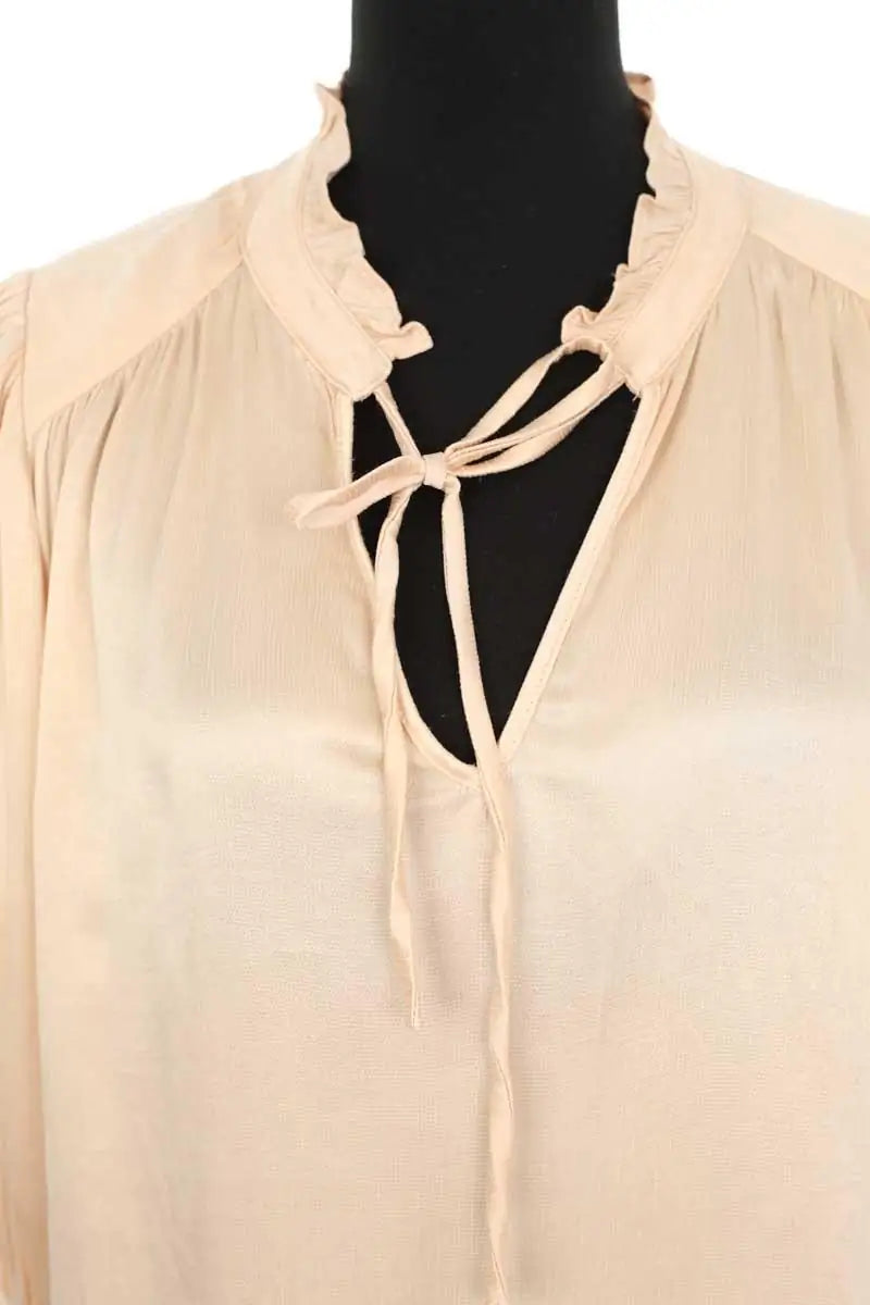 Blouse Ba&Sh Beige en Synthétique