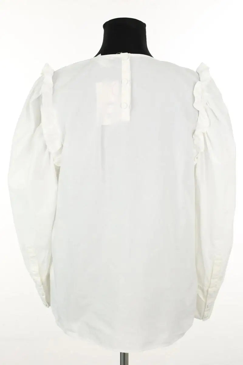 Blouse Ba&Sh Blanc en Coton