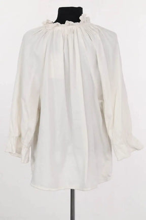 Blouse Ba&Sh Blanc en Coton