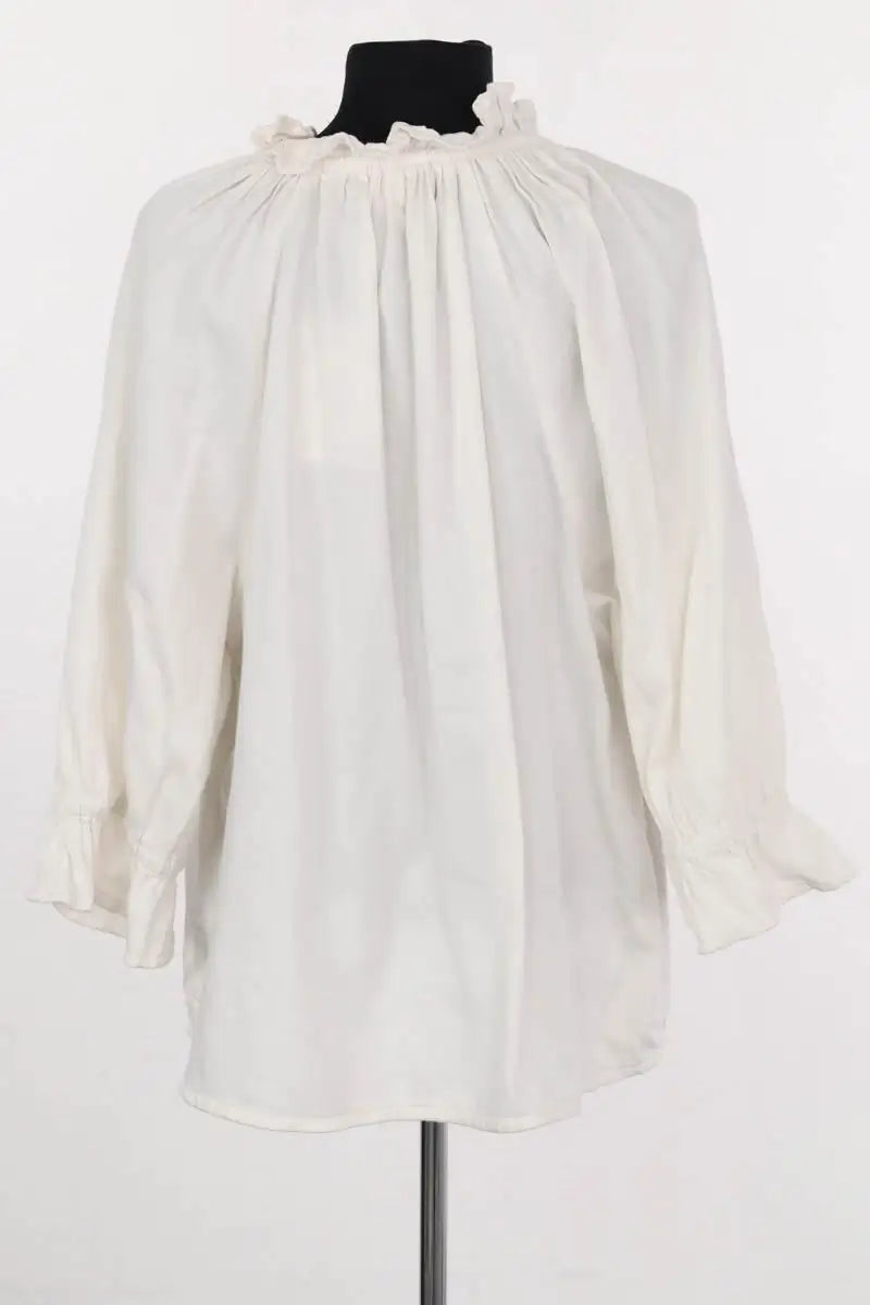 Blouse Ba&Sh Blanc en Coton