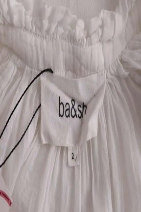 Blouse Ba&Sh Blanc en Coton