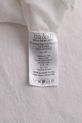 Blouse Ba&Sh Blanc en Coton