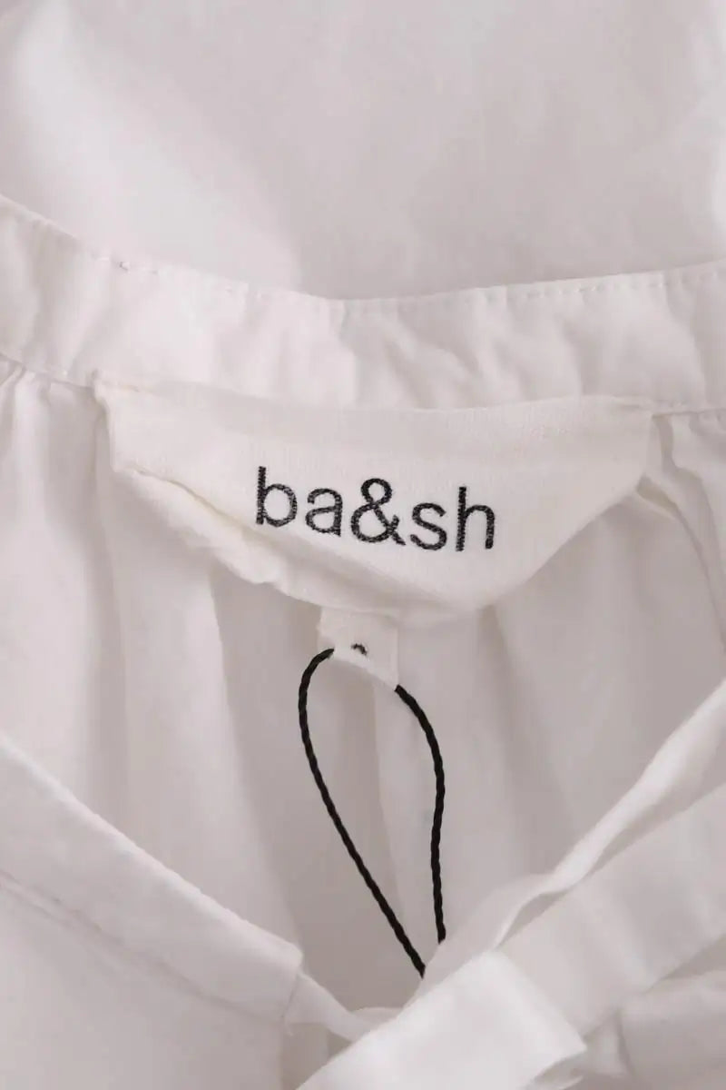Blouse Ba&Sh Blanc en Coton