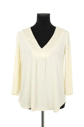 Blouse Ba&Sh Blanc en Viscose, taille XS - Seconde Main