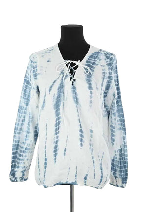 Blouse Bash Bleu en Coton, taille M - Seconde Main