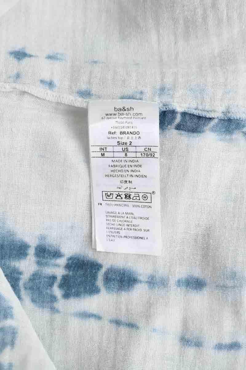Blouse Bash Bleu en Coton