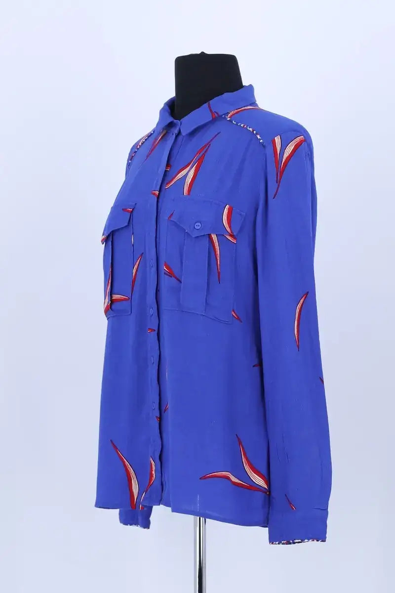 Blouse Ba&Sh Bleu en Synthétique
