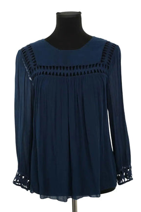 Blouse Bash Bleu en Synthétique, taille S - Seconde Main