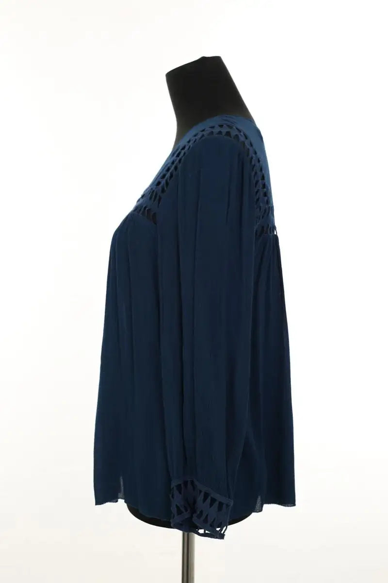 Blouse Bash Bleu en Synthétique