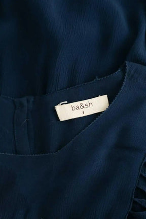 Blouse Bash Bleu en Synthétique