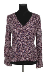 Blouse Ba&Sh Bleu en Viscose, taille M - Seconde Main