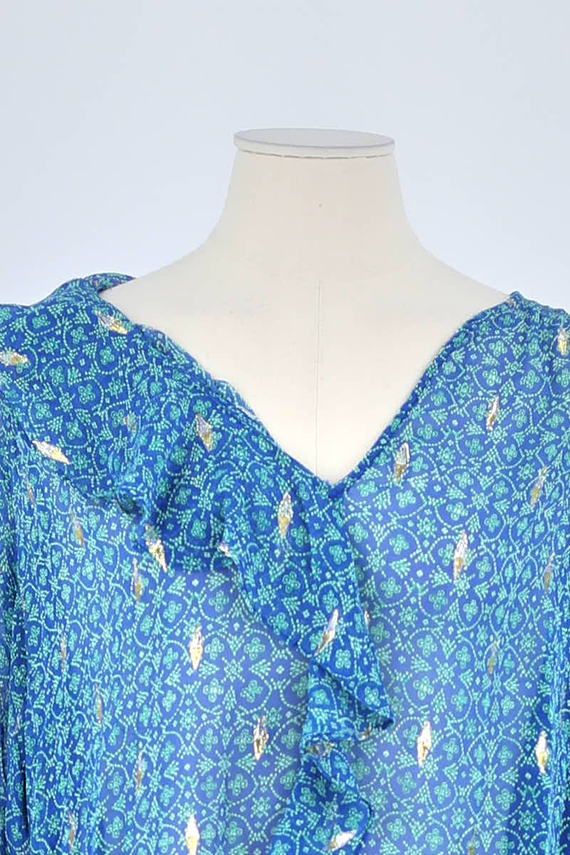 Blouse Bash Bleu en Viscose