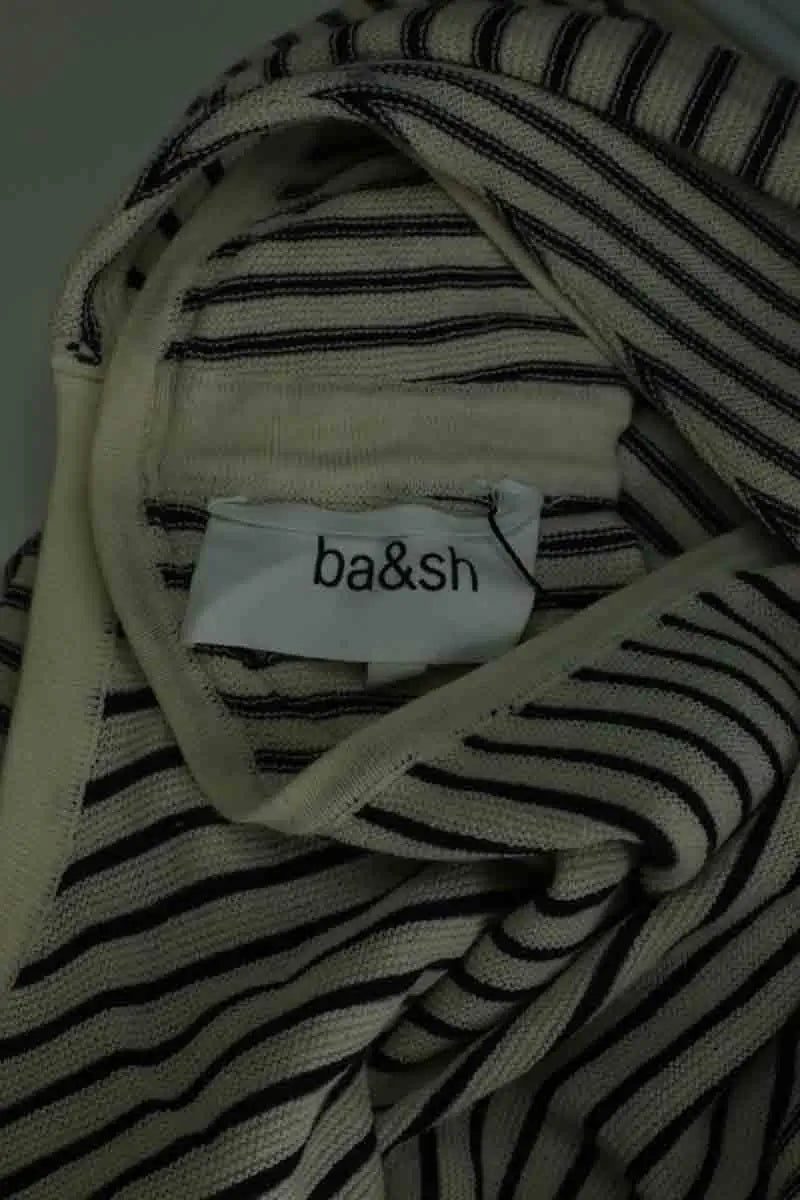 Blouse Ba&Sh Ecru en Synthétique