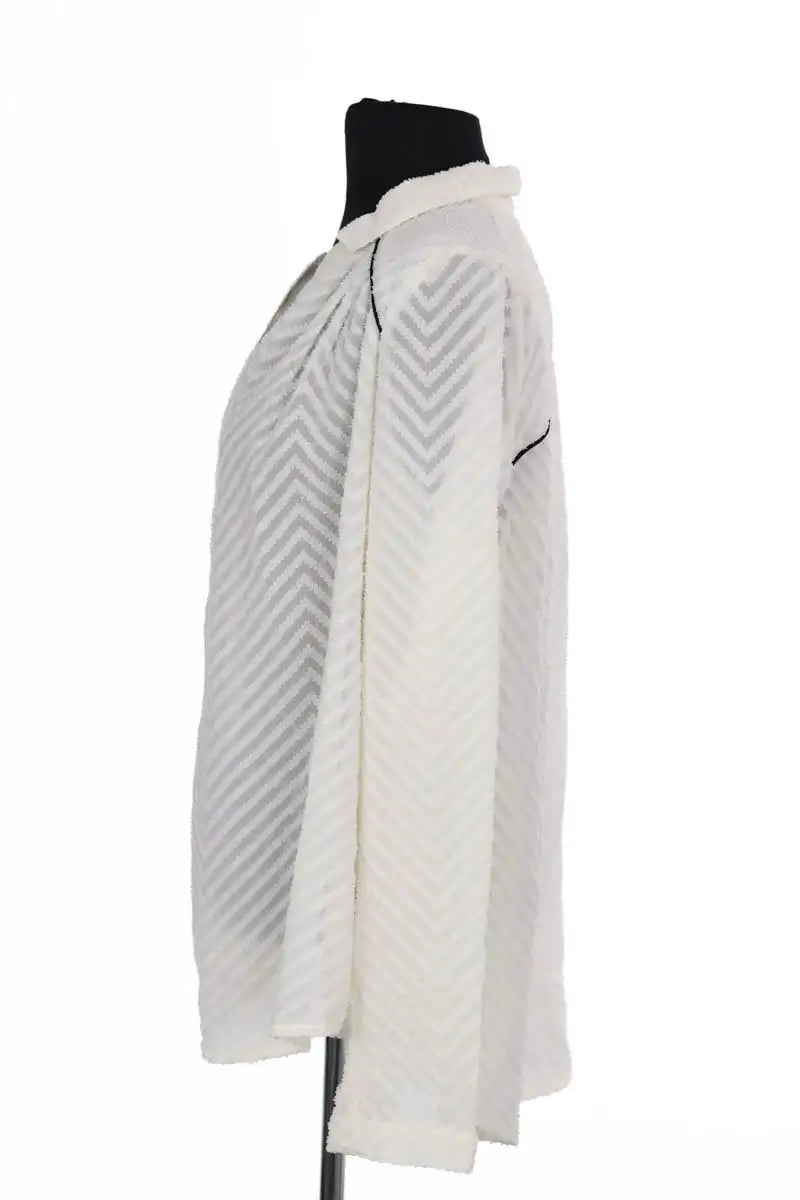 Blouse Ba&Sh Iceberg Ecru en Synthétique