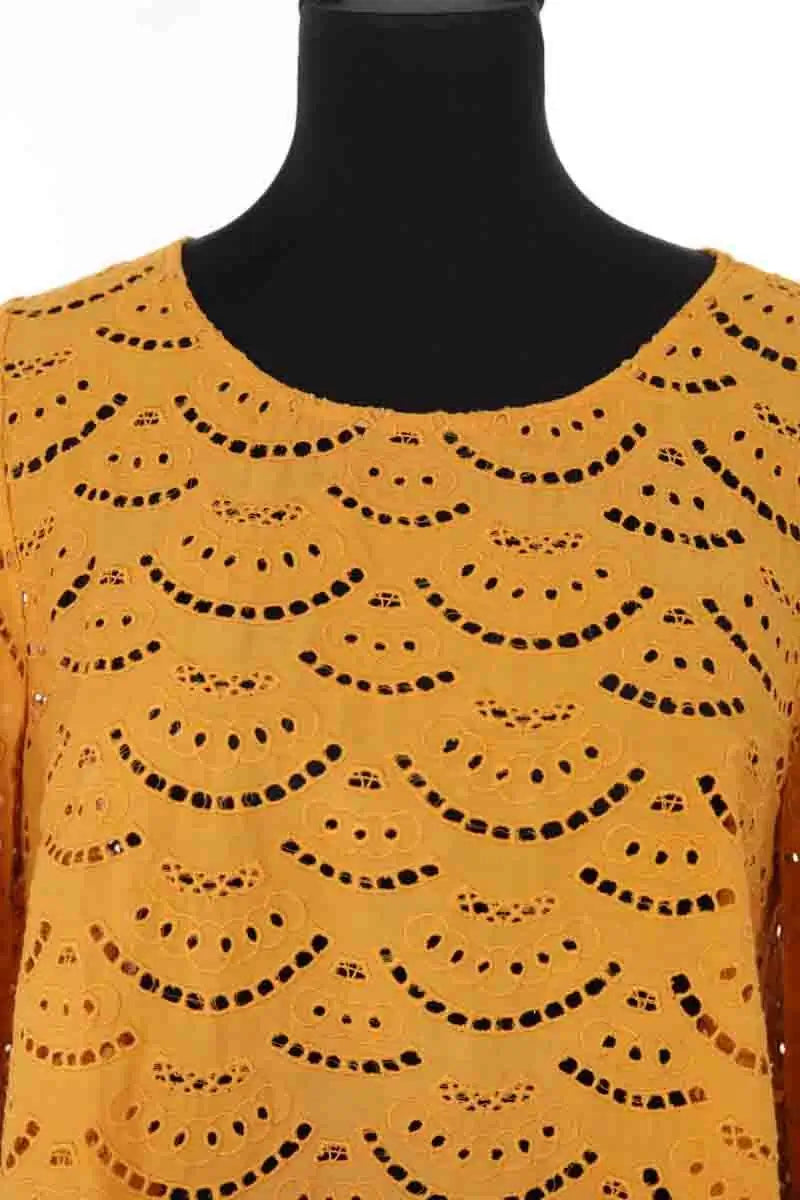 Blouse Ba&Sh Jaune en Coton