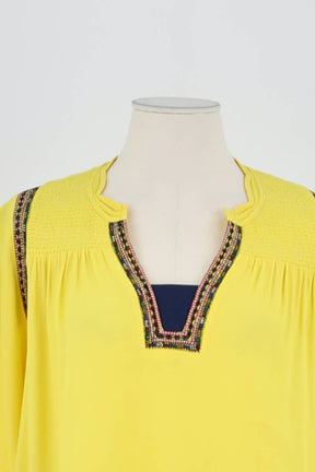 Blouse Bash Jaune en Viscose