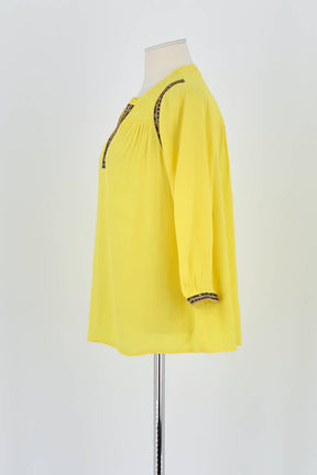 Blouse Bash Jaune en Viscose