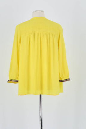 Blouse Bash Jaune en Viscose