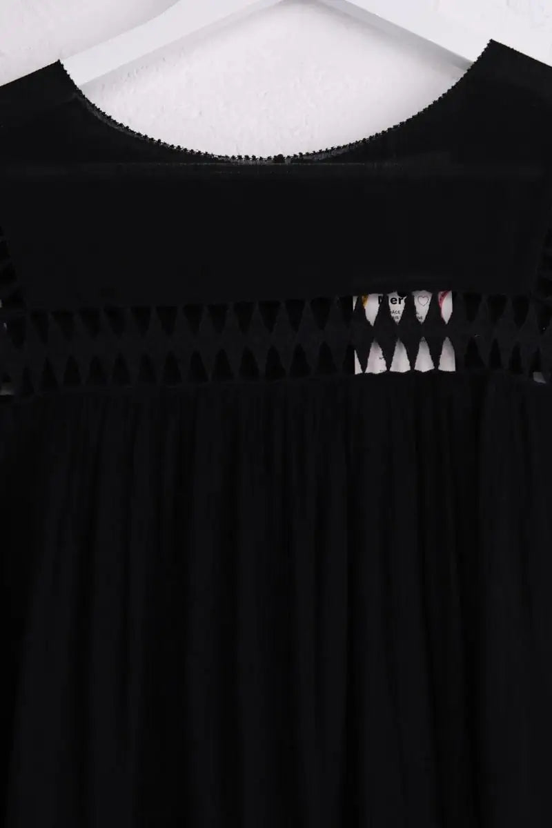 Blouse Ba&Sh Jimmy Noir en Synthétique