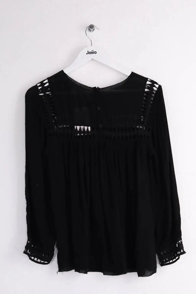 Blouse Ba&Sh Jimmy Noir en Synthétique