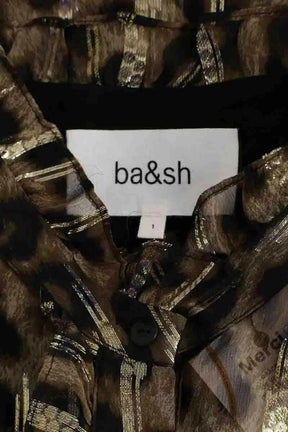 Blouse Bash Kaki en Soie