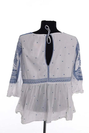Blouse Ba&Sh Manon Blanc en Coton