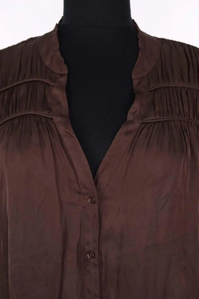 Blouse Ba&Sh Marron en Synthétique