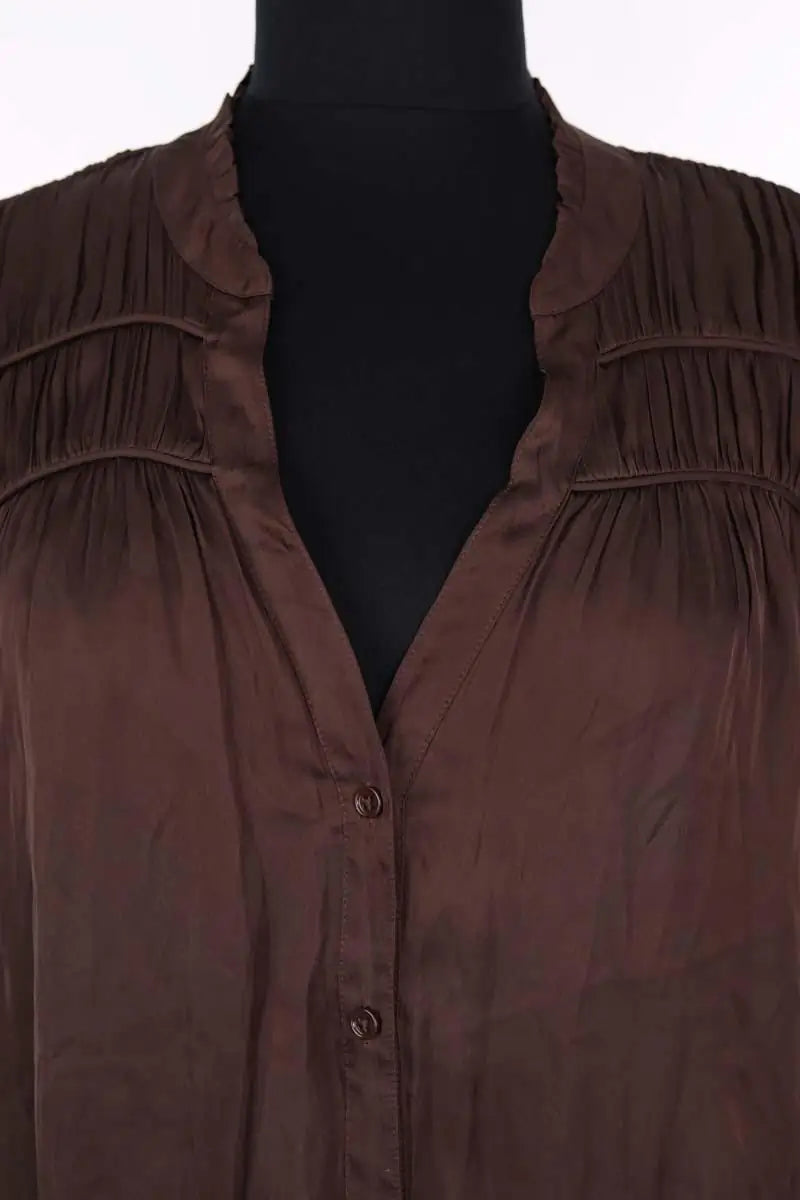 Blouse Ba&Sh Marron en Synthétique