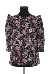 Blouse Bash Multicolore en Coton, taille S - Seconde Main