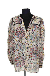 Blouse Ba&Sh Multicolore en Viscose, taille XL - Seconde Main