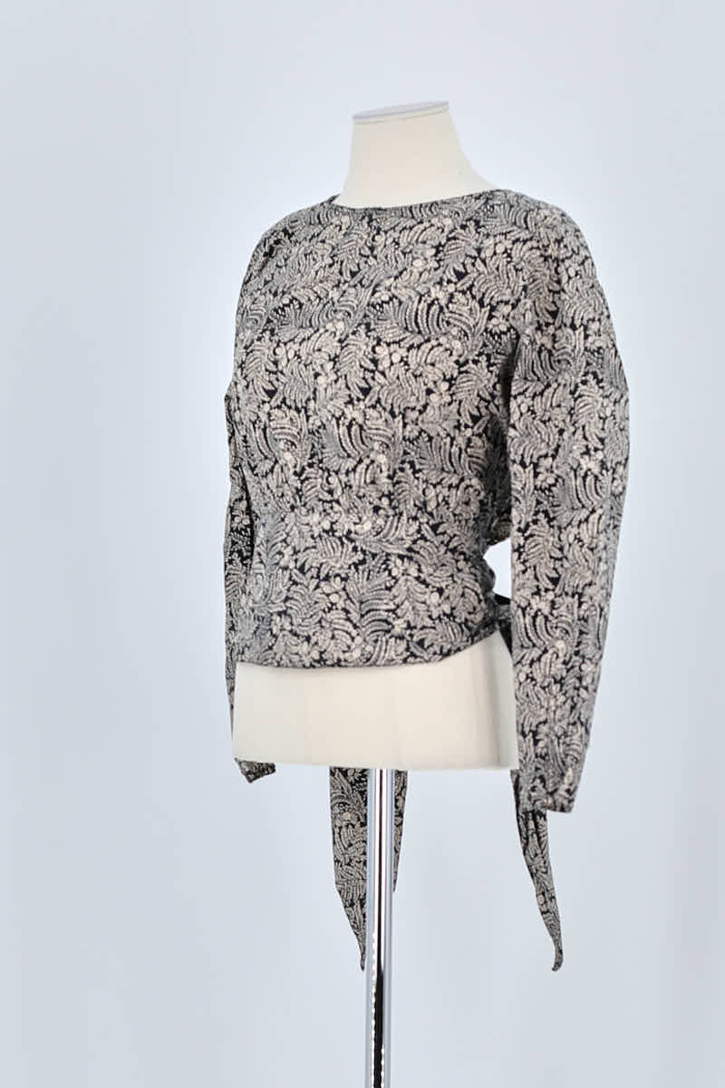 Blouse Bash Noir en Coton